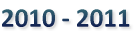 2010 - 2011 